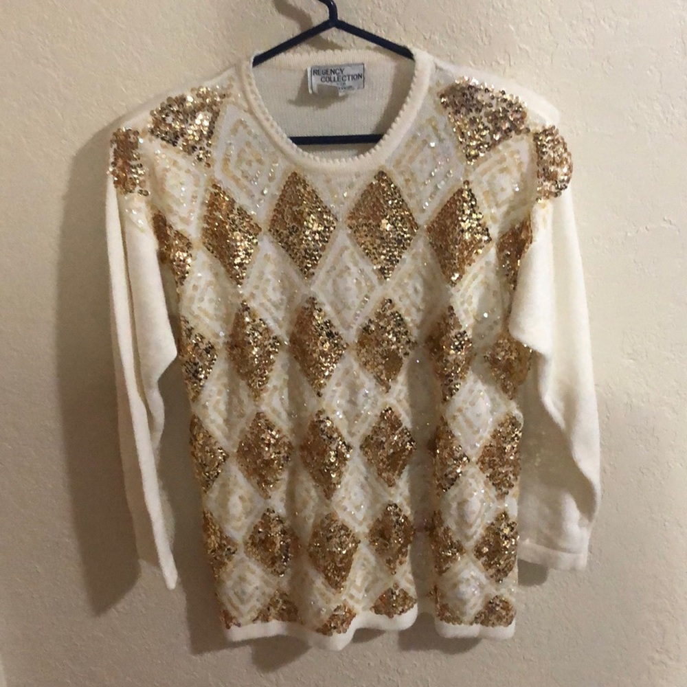 Sequined Sweater